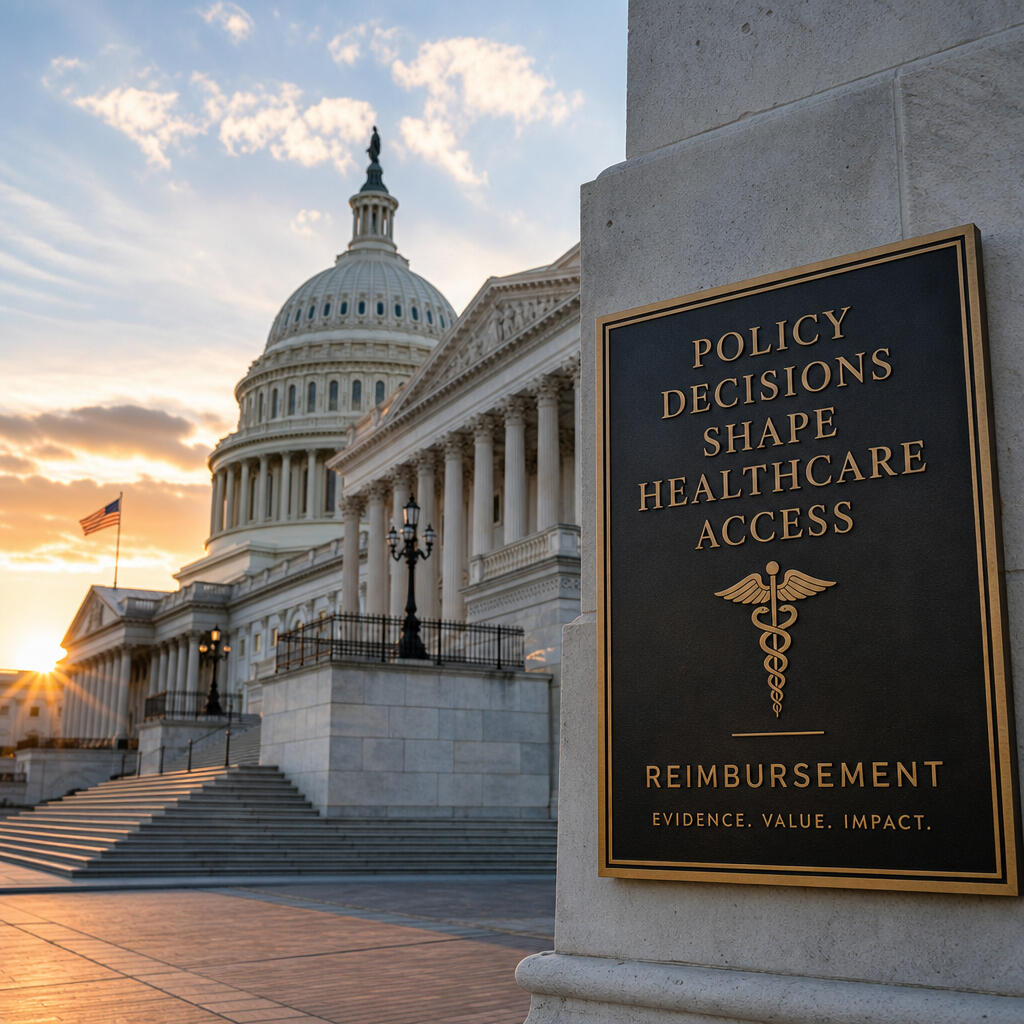 A federal building responsible for policy decisions that shape healthcare access and reimbursement.